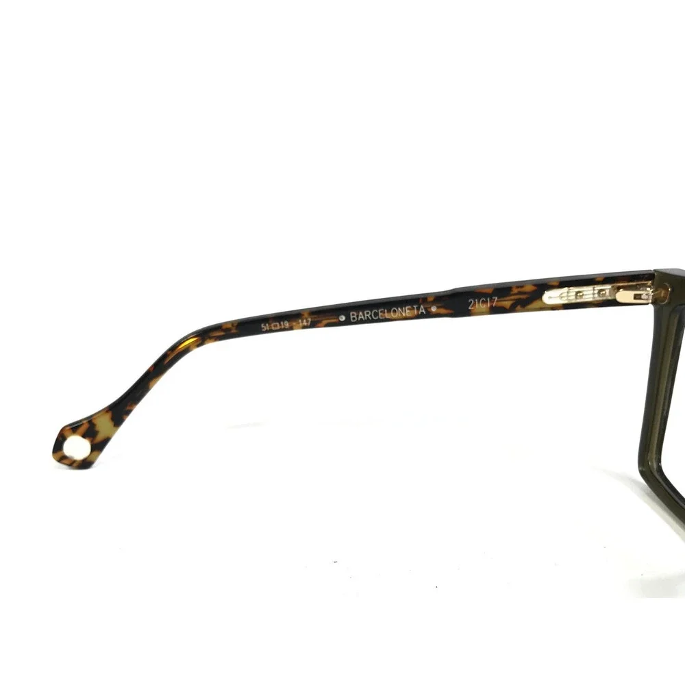 Anne & Valentin Eyeglasses Frames BARCELONETA 21C17 Olive Tortoise 51-19-147